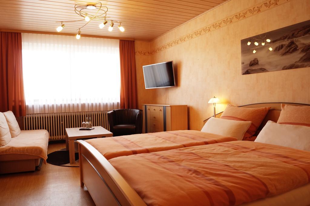 Pension Huhn Angersbach Phòng bức ảnh